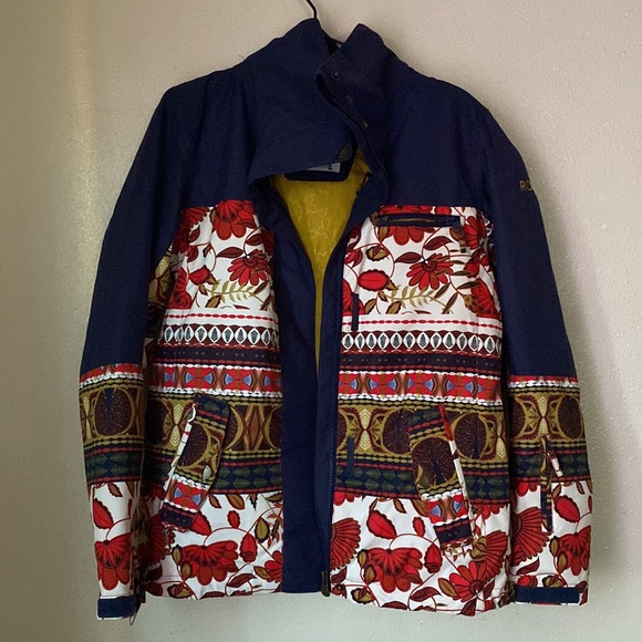 Womens Roxy Torah Bright Jetty Block 10K Snow Jacket - Picture 4 of 11